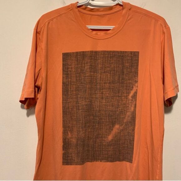 lululemon athletica Orange and Black Short Sleeve Tee - Picture 3 of 6